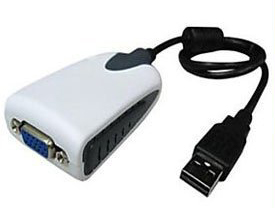 Kabel USB (M) to VGA (F)