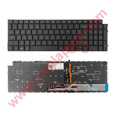 Keyboard Dell Vostro 3510 Backlight Series