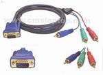 Kabel VGA (M) to RGB 3 kabel (M)